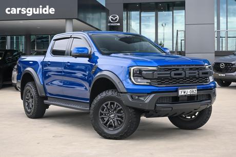 Blue 2023 Ford Ranger Double Cab Pick Up Raptor 3.0 (4X4)