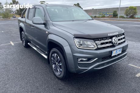 Grey 2016 Volkswagen Amarok Dual Cab Utility V6 Tdi 550 Highline