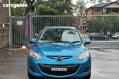 Blue 2014 Mazda 2 Hatchback Neo Sport