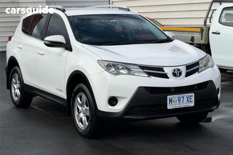 White 2015 Toyota RAV4 Wagon Gx (4X4)