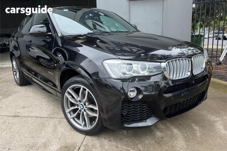 Black 2017 BMW X4 Coupe Xdrive 35I