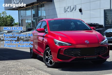 Red 2025 MG MG3 Hatchback Excite
