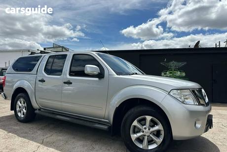 Silver 2012 Nissan Navara Dual Cab Pick-up St (4X2)