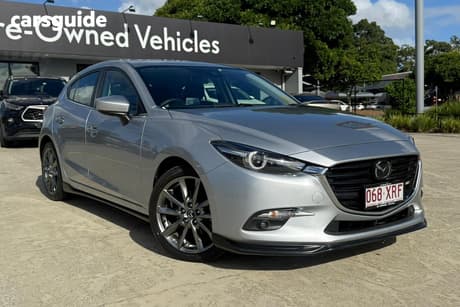 Silver 2017 Mazda 3 Hatchback Sp25 Astina