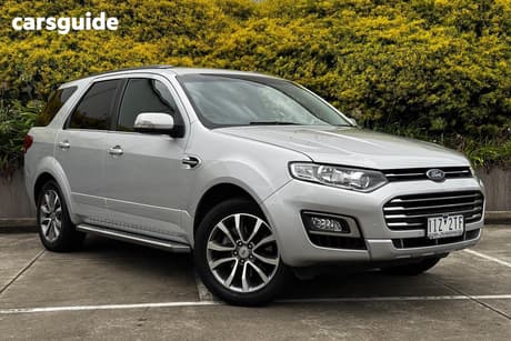 Silver 2016 Ford Territory Wagon Titanium (Rwd)