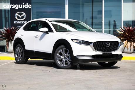White 2025 Mazda CX-30 Wagon G20 Evolve (Fwd)
