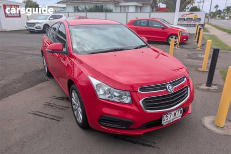 Red 2018 Holden Cruze Sedan Equipe