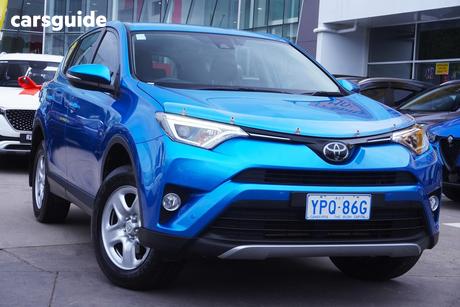 Blue 2018 Toyota RAV4 Wagon Gx (2Wd)