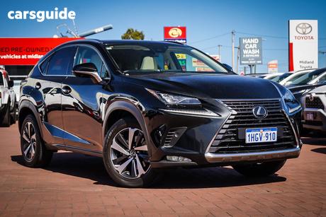 Black 2021 Lexus NX300 Wagon Sports Luxury (Awd)