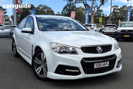 White 2013 Holden Commodore Sedan Ss