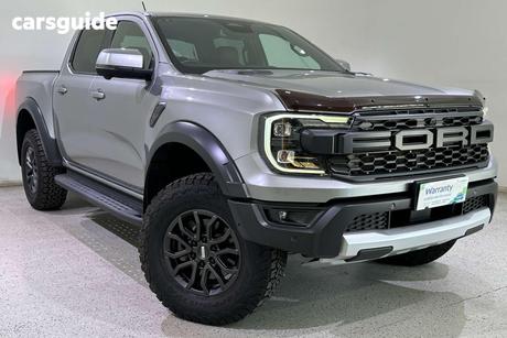 Silver 2023 Ford Ranger Double Cab Pick Up Raptor 3.0 (4X4)