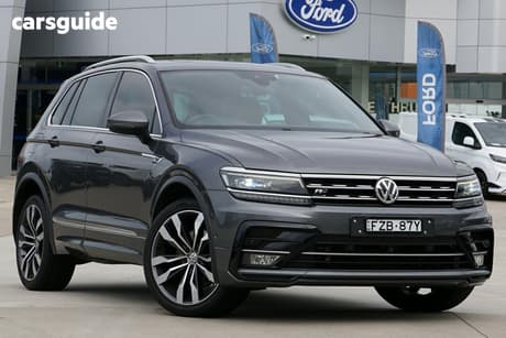 Grey 2017 Volkswagen Tiguan Wagon 140 Tdi Highline