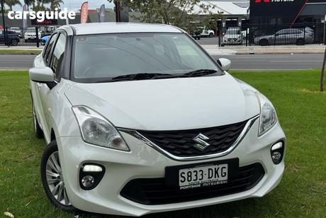 White 2022 Suzuki Baleno Hatchback Gl