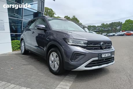 Grey 2024 Volkswagen T-ROC Wagon R