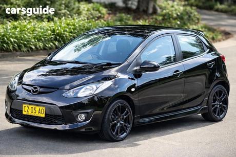 Black 2010 Mazda 2 Hatchback Genki