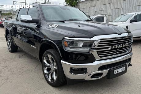 Black 2021 RAM 1500 Crew Cab Utility Laramie Rambox (Hybrid)