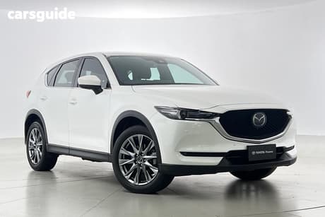 White 2021 Mazda CX-5 Wagon Akera (Awd)