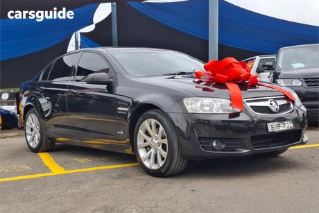 Black 2010 Holden Commodore Sedan Berlina International