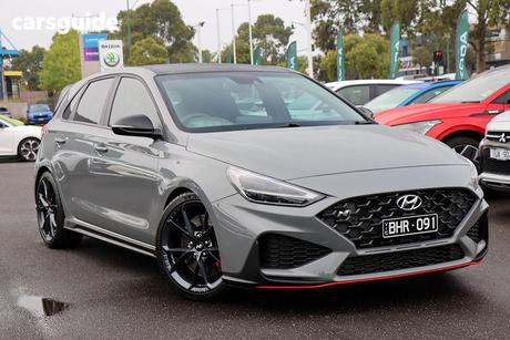 Grey 2022 Hyundai I30 Hatchback N Premium