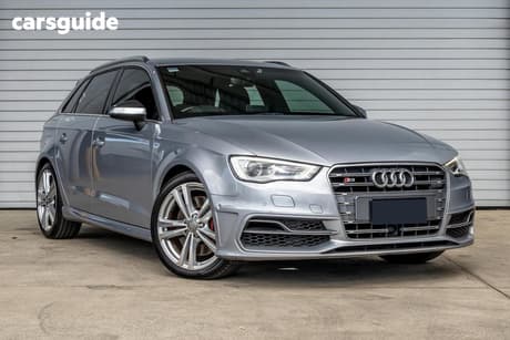 Silver 2015 Audi S3 Hatchback Sportback 2.0 Tfsi Quattro