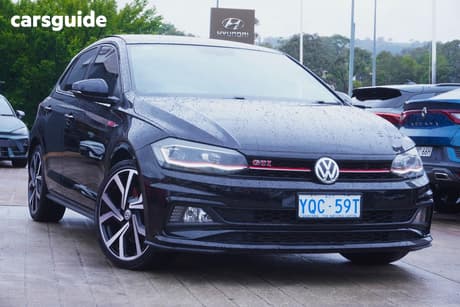 Black 2018 Volkswagen Polo Hatchback Gti