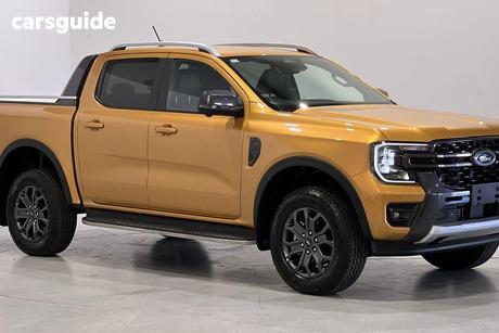 Yellow 2024 Ford Ranger Double Cab Pick Up Wildtrak 2.0 (4X4)