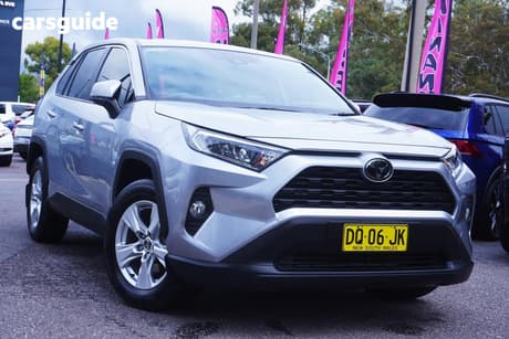Silver 2019 Toyota RAV4 Wagon Gx (2Wd)