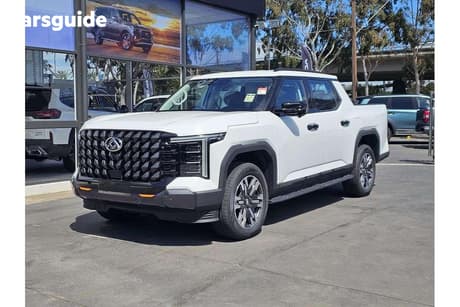 White 2025 LDV Terron 9 Double Cab Pick Up Evolve