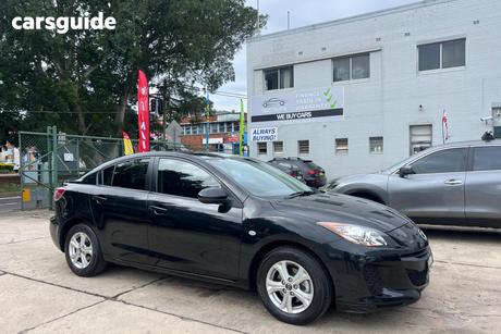 Black 2012 Mazda 3 Sedan Neo