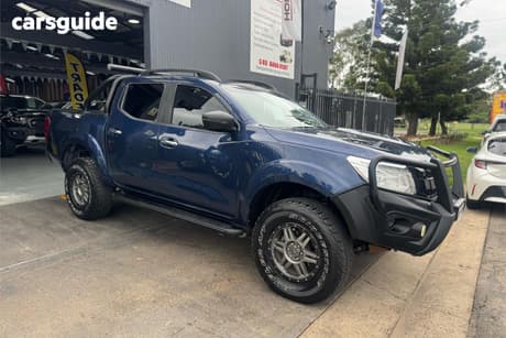 Blue 2016 Nissan Navara Dual Cab Utility St-X (4X4)