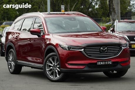 Red 2020 Mazda CX-8 Wagon Gt (Awd)