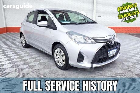 Silver 2016 Toyota Yaris Hatchback Ascent