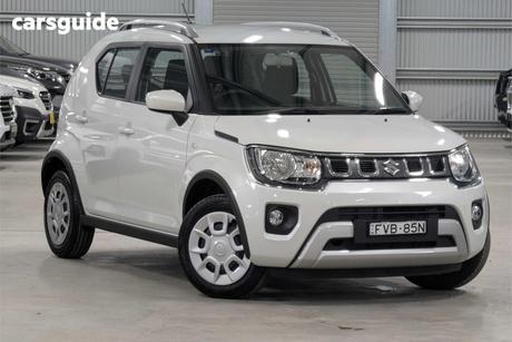 White 2024 Suzuki Ignis Wagon Gl