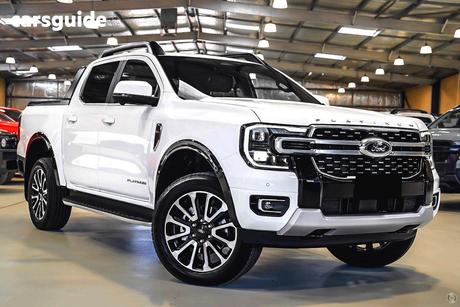 White 2025 Ford Ranger Double Cab Pick Up Platinum 3.0 (4X4)