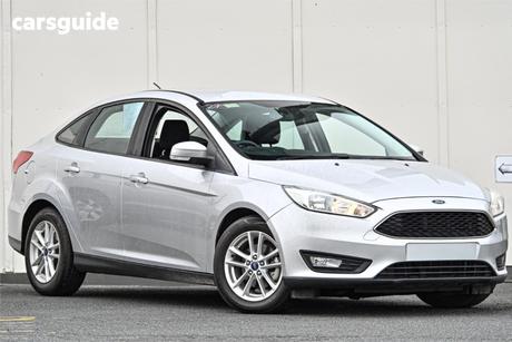 Silver 2016 Ford Focus Sedan Trend