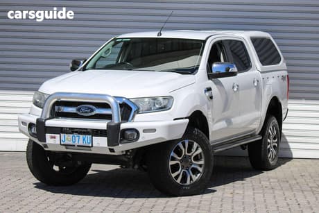 White 2016 Ford Ranger Dual Cab Utility Xlt 3.2 (4X4)