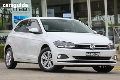 White 2018 Volkswagen Polo Hatchback 85 Tsi Comfortline