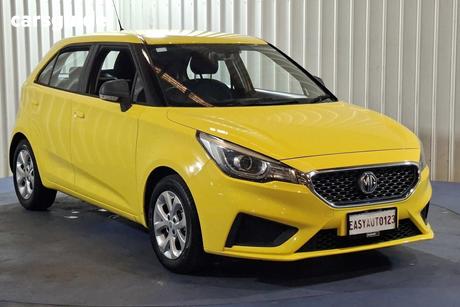 Yellow 2021 MG MG3 Hatchback Core