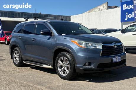 Blue 2014 Toyota Kluger Wagon Gxl (4X4)