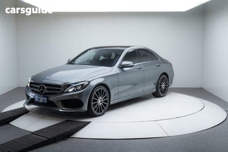 Silver 2014 Mercedes-Benz C200 Sedan