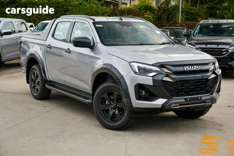 Silver 2025 Isuzu D-MAX Crew Cab Utility X-Terrain (4X4)