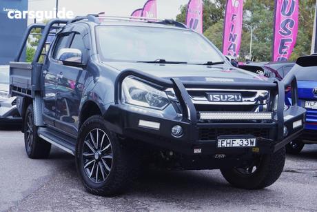 Grey 2019 Isuzu D-MAX Crew Cab Utility Ls-T (4X4)