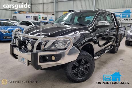 Black 2016 Mazda BT-50 Dual Cab Utility Gt (4X4)