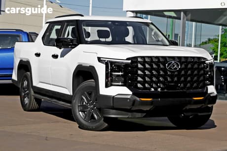 White 2025 LDV Terron 9 Double Cab Pick Up Origin