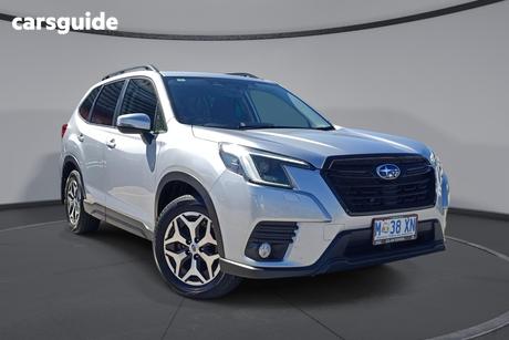 Silver 2022 Subaru Forester Wagon 2.5I (Awd)