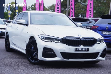 White 2019 BMW 330I Sedan M Sport