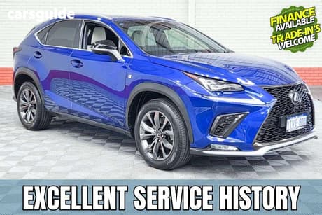 Blue 2018 Lexus NX300 Wagon F Sport (Fwd)