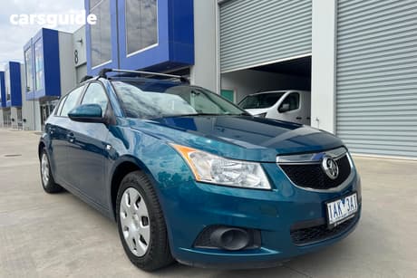 Green 2012 Holden Cruze Hatchback Cd