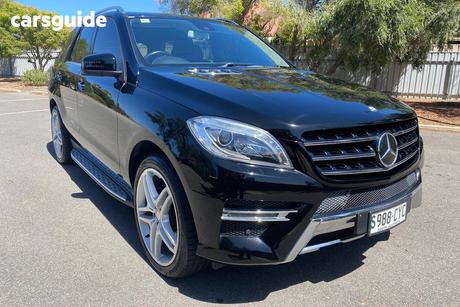 Black 2012 Mercedes-Benz ML SUV ML350 BLUETEC 4X4