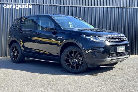 Black 2017 Land Rover Discovery Sport Wagon Td4 180 Se 5 Seat